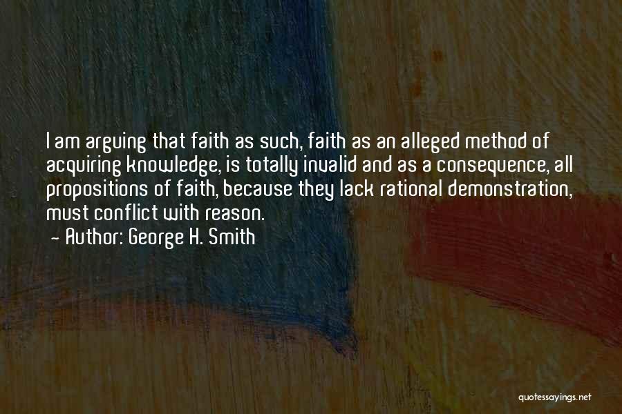 Alleged Quotes By George H. Smith