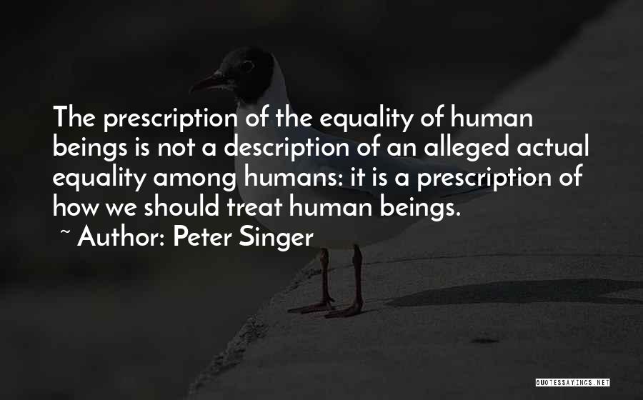 Alleged Quotes By Peter Singer