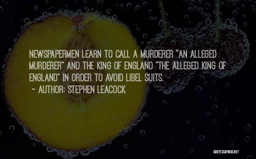 Alleged Quotes By Stephen Leacock