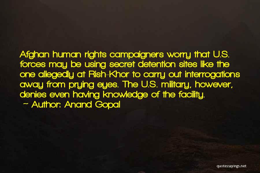 Allegedly Quotes By Anand Gopal