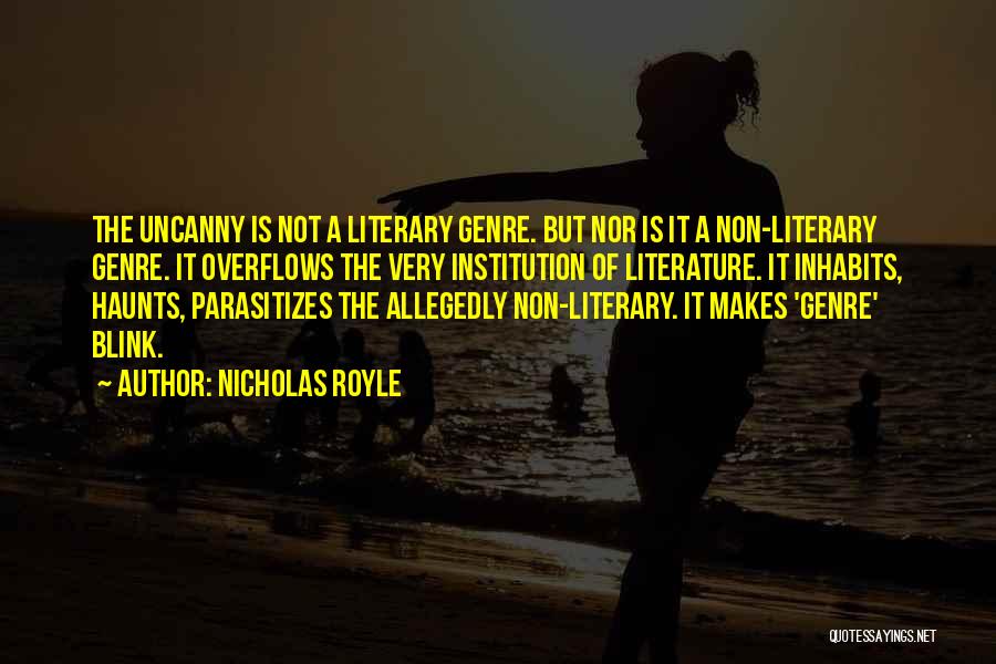 Allegedly Quotes By Nicholas Royle