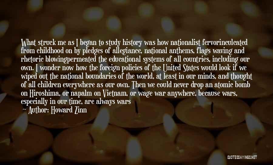Allegiance Quotes By Howard Zinn