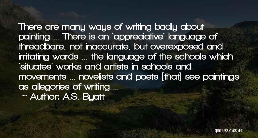 Allegories Quotes By A.S. Byatt