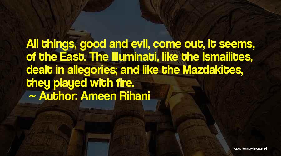 Allegories Quotes By Ameen Rihani