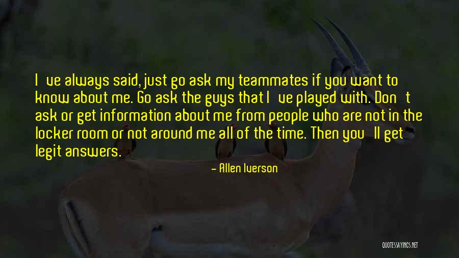 Allen Iverson Quotes 1621726 Allen Iverson Quotes 1621726