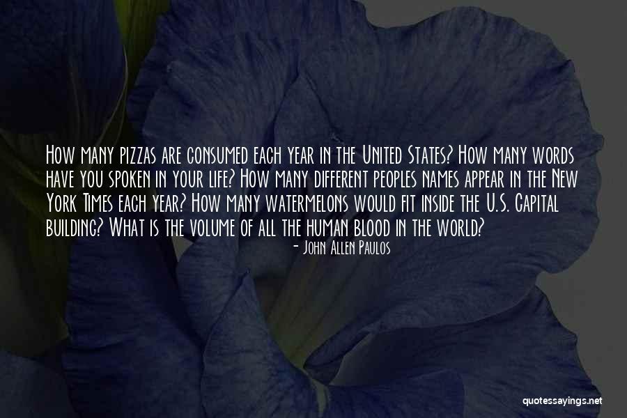 Allen Paulos Quotes By John Allen Paulos Allen Paulos Quotes By John Allen Paulos