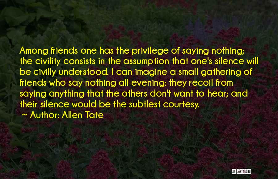 Allen Tate Quotes 445929