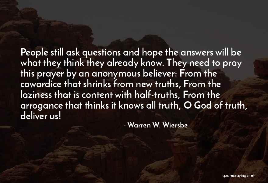 Allenbrand Resource Quotes By Warren W. Wiersbe Allenbrand Resource Quotes By Warren W. Wiersbe