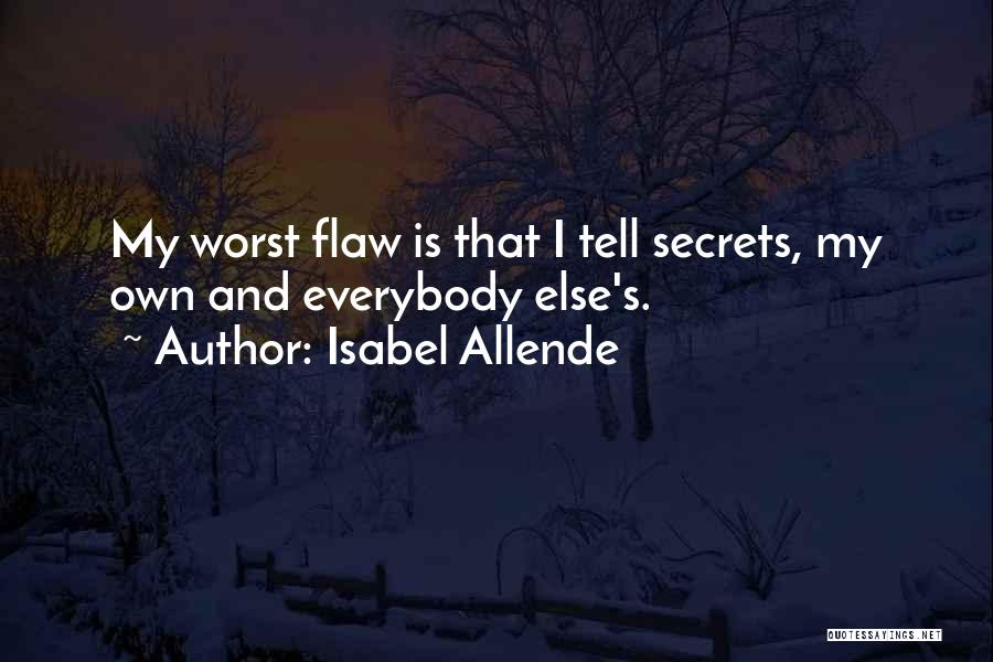 Allende Isabel Quotes By Isabel Allende