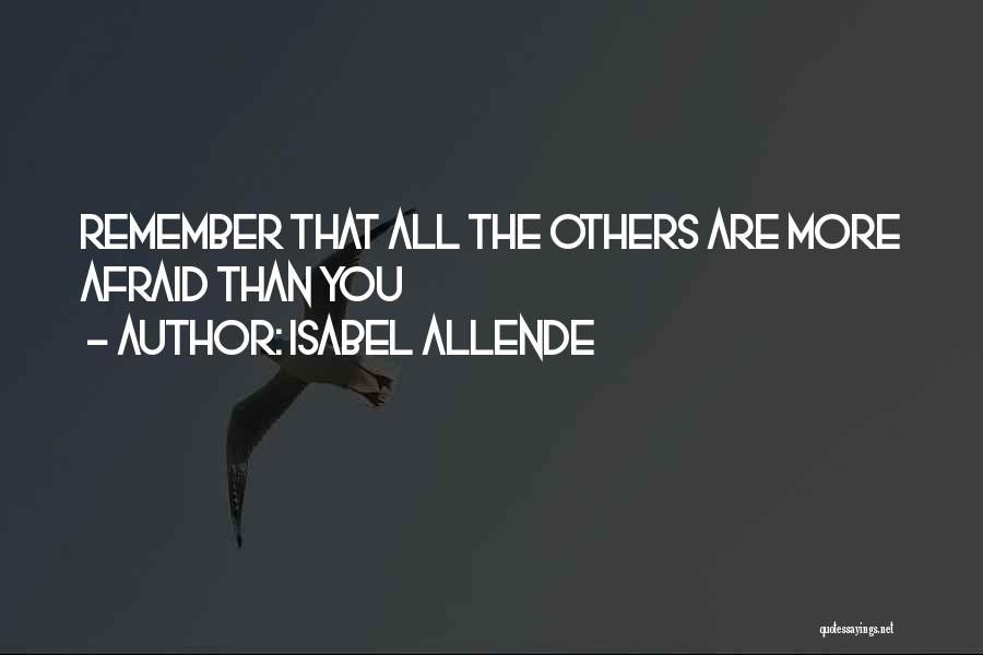 Allende Quotes By Isabel Allende