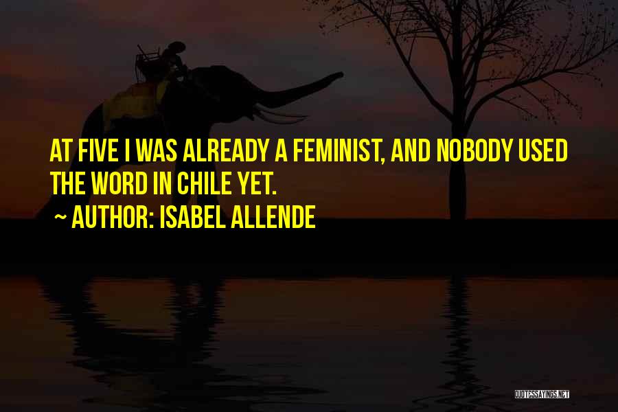 Allende Quotes By Isabel Allende