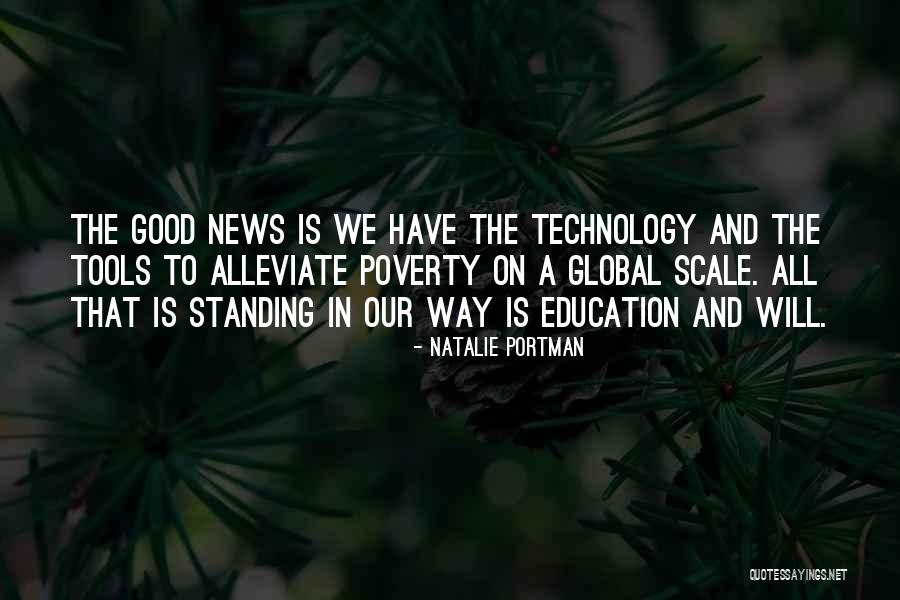 Alleviate Poverty Quotes By Natalie Portman