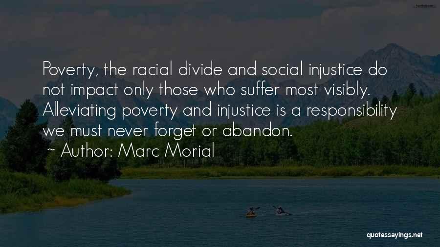 Alleviating Poverty Quotes By Marc Morial