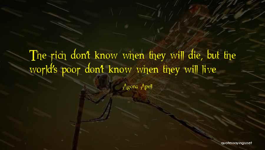 Alleviation Of Poverty Quotes By Agona Apell Alleviation Of Poverty Quotes By Agona Apell