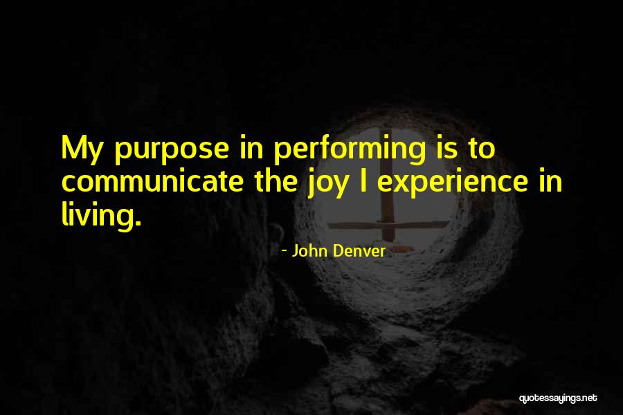Alley Biggest Quotes By John Denver Alley Biggest Quotes By John Denver