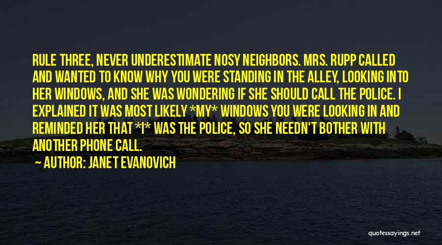 Alley Quotes By Janet Evanovich