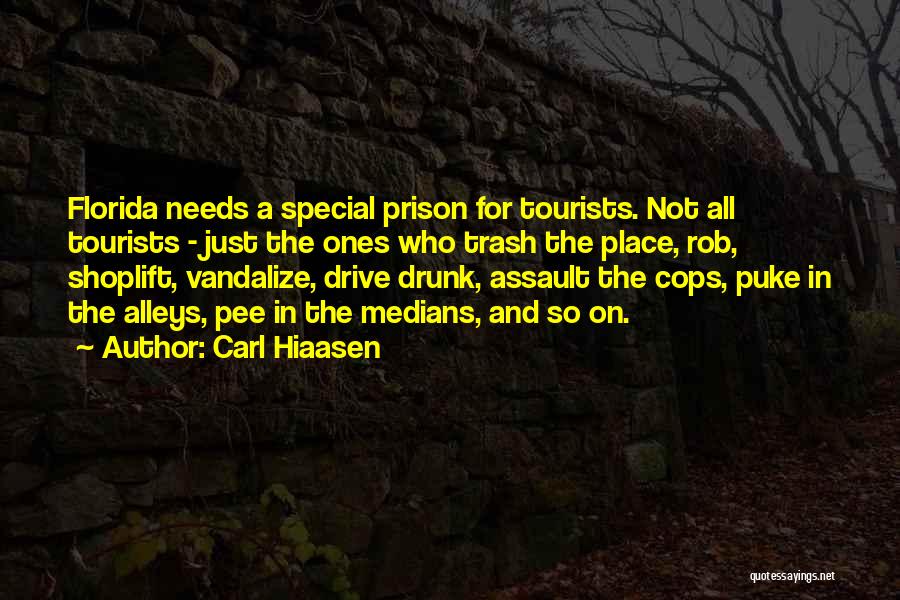 Alleys Quotes By Carl Hiaasen