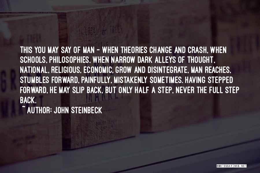 Alleys Quotes By John Steinbeck