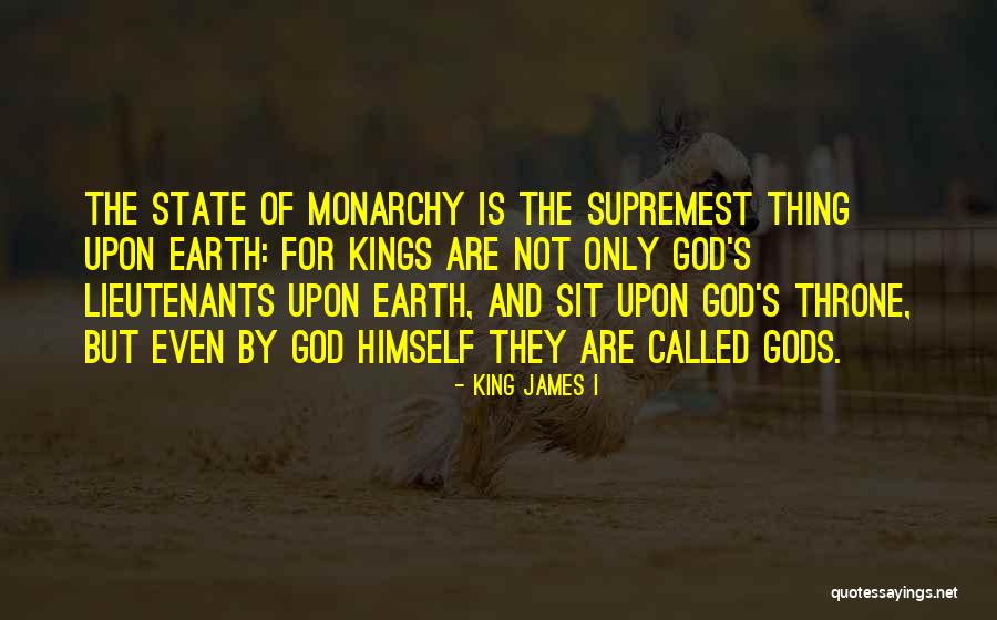 Allgaier Springfield Quotes By King James I Allgaier Springfield Quotes By King James I