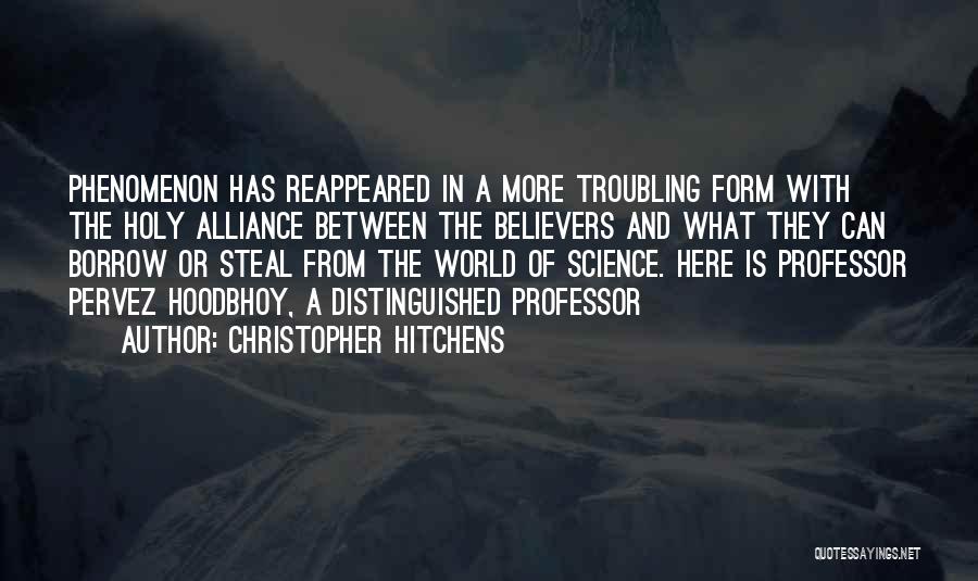 Alliance Quotes By Christopher Hitchens