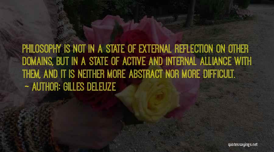 Alliance Quotes By Gilles Deleuze