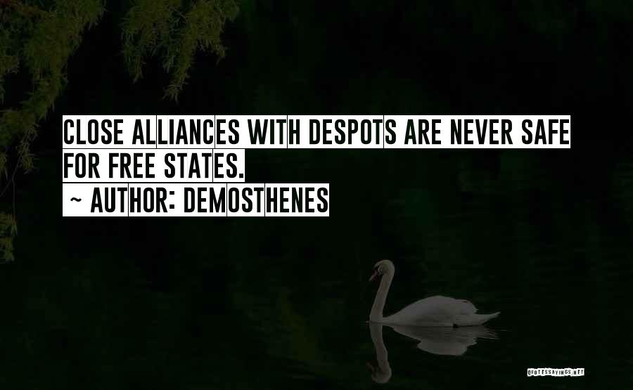 Alliances Quotes By Demosthenes