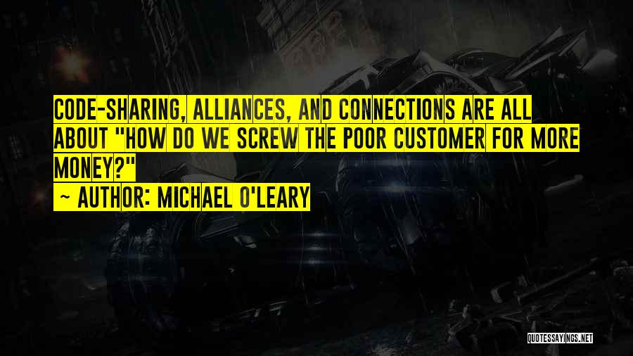 Alliances Quotes By Michael O'Leary