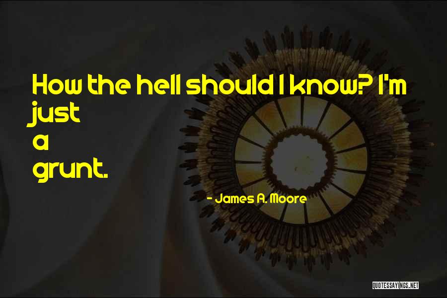 Allie Beckstrom Quotes By James A. Moore