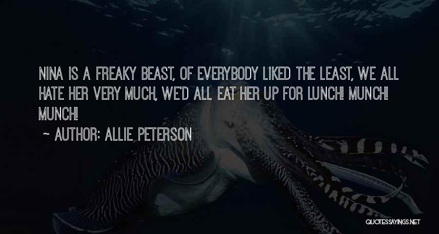 Allie Peterson Quotes 1868678