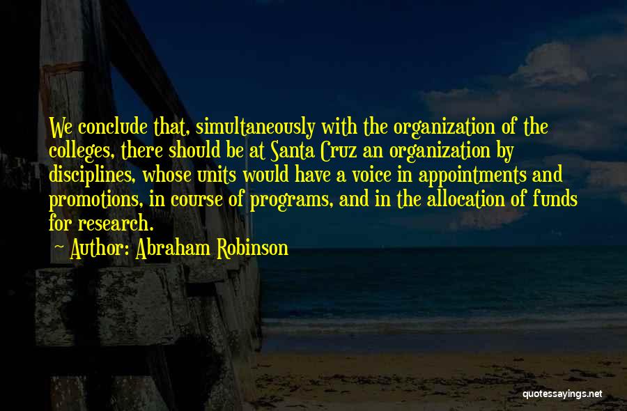 Allocation Quotes By Abraham Robinson