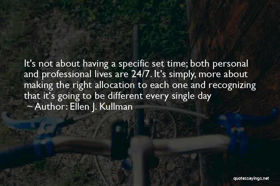 Allocation Quotes By Ellen J. Kullman