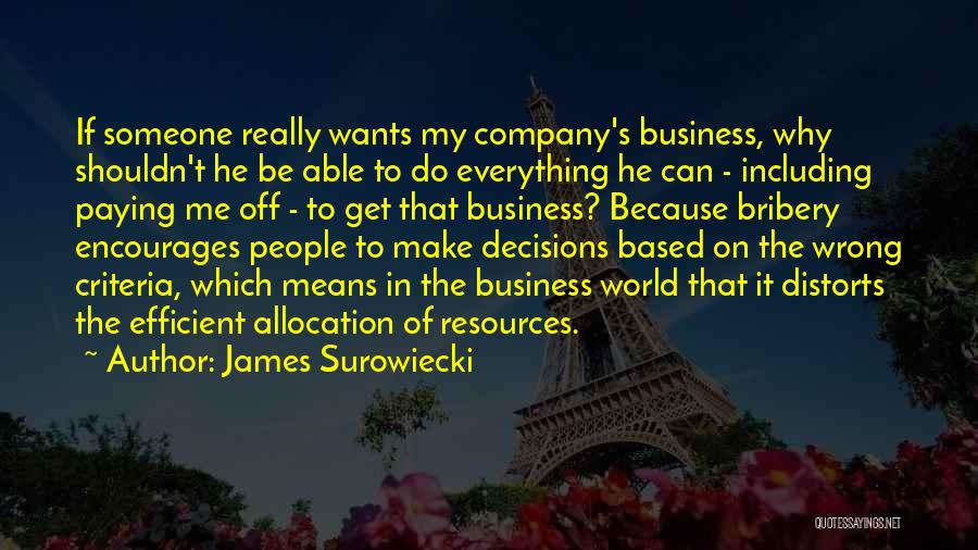 Allocation Quotes By James Surowiecki