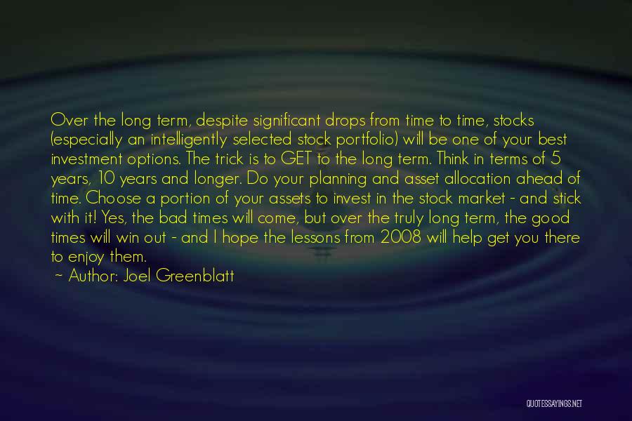 Allocation Quotes By Joel Greenblatt