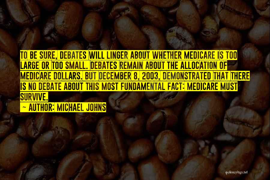 Allocation Quotes By Michael Johns