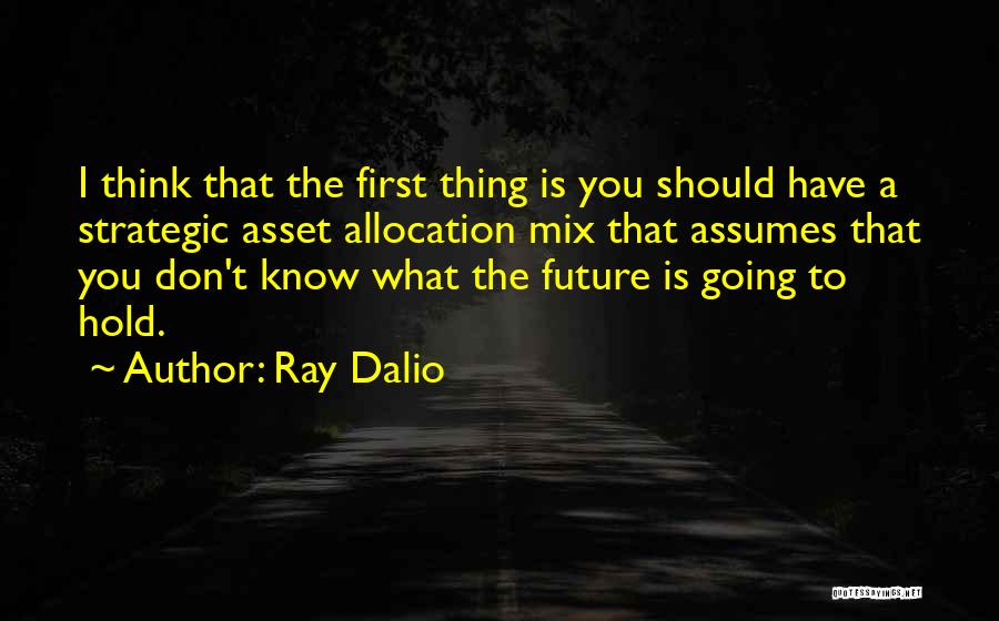 Allocation Quotes By Ray Dalio