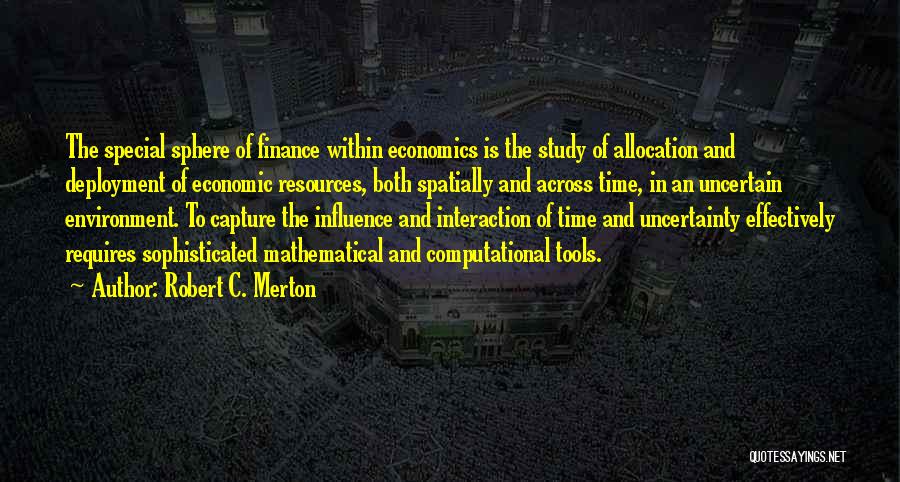 Allocation Quotes By Robert C. Merton