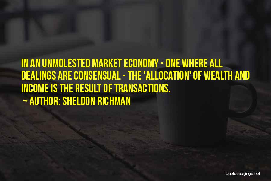 Allocation Quotes By Sheldon Richman