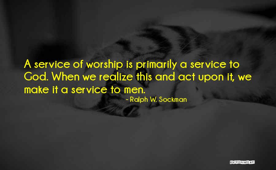 Allone Works Quotes By Ralph W. Sockman Allone Works Quotes By Ralph W. Sockman