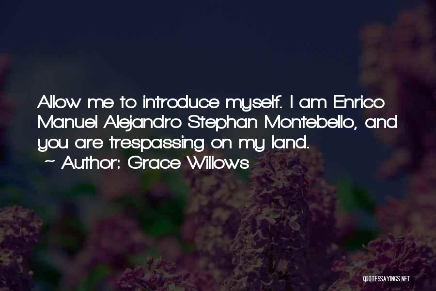 Allow Me To Love You Quotes By Grace Willows