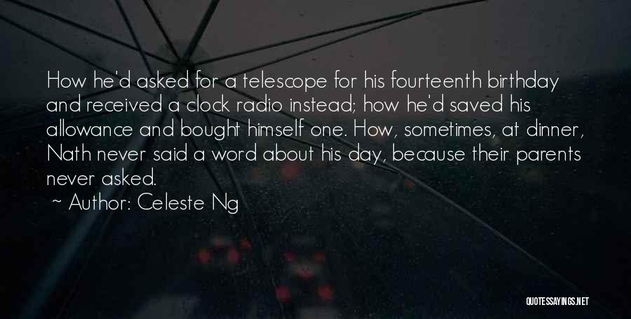 Allowance Quotes By Celeste Ng