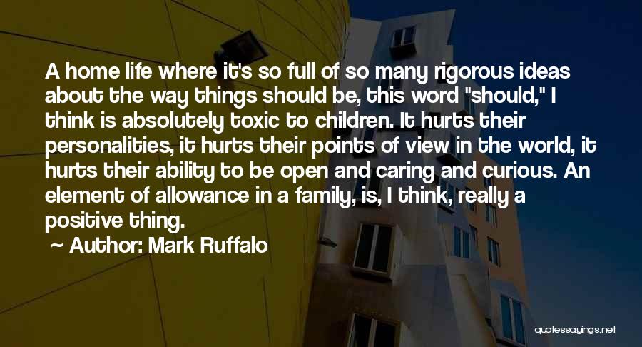 Allowance Quotes By Mark Ruffalo