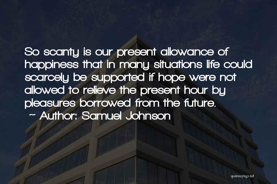 Allowance Quotes By Samuel Johnson