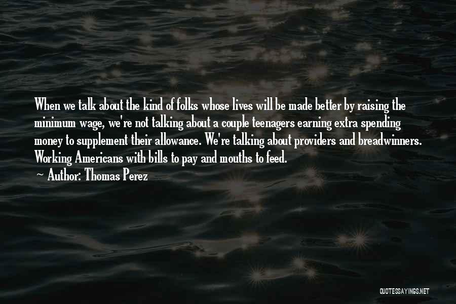 Allowance Quotes By Thomas Perez