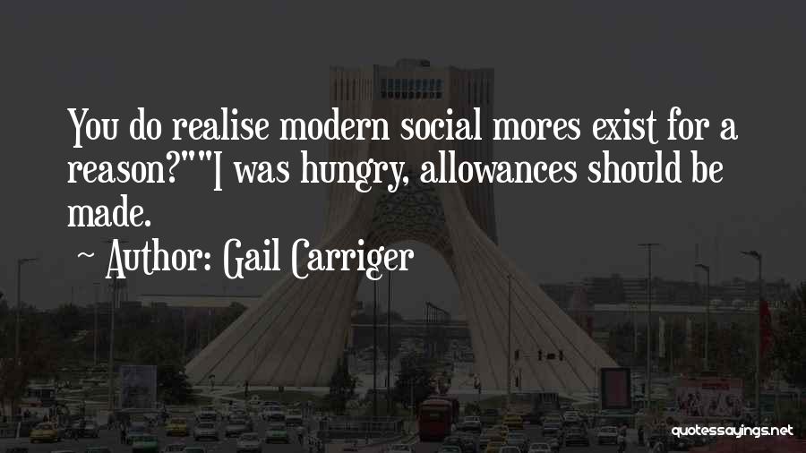 Allowances Quotes By Gail Carriger