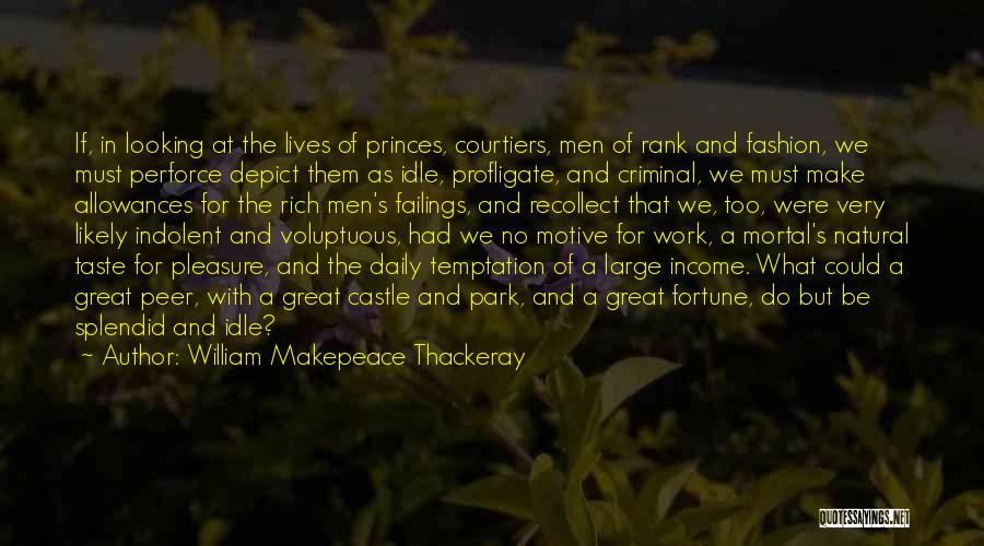 Allowances Quotes By William Makepeace Thackeray