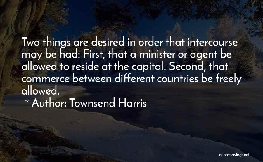 Allowed Quotes By Townsend Harris