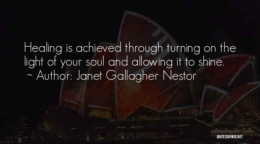 Allowing Others To Help You Quotes By Janet Gallagher Nestor