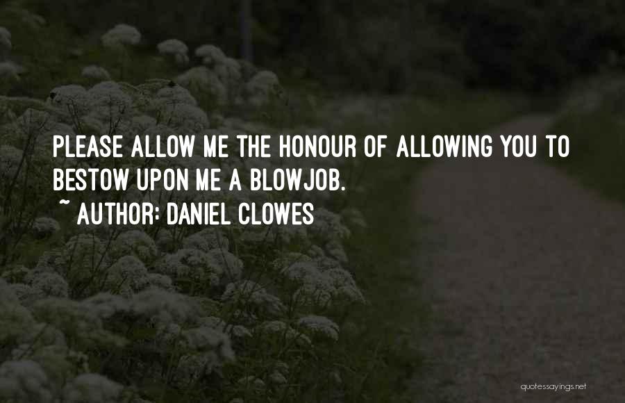 Allowing Quotes By Daniel Clowes