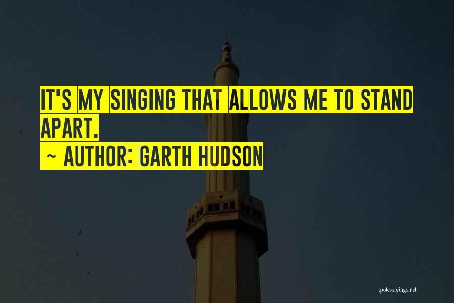 Allows Quotes By Garth Hudson