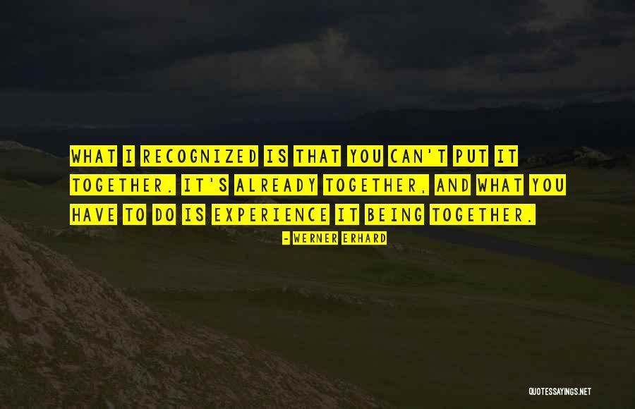 Allstate Mayhem Guy Quotes By Werner Erhard Allstate Mayhem Guy Quotes By Werner Erhard